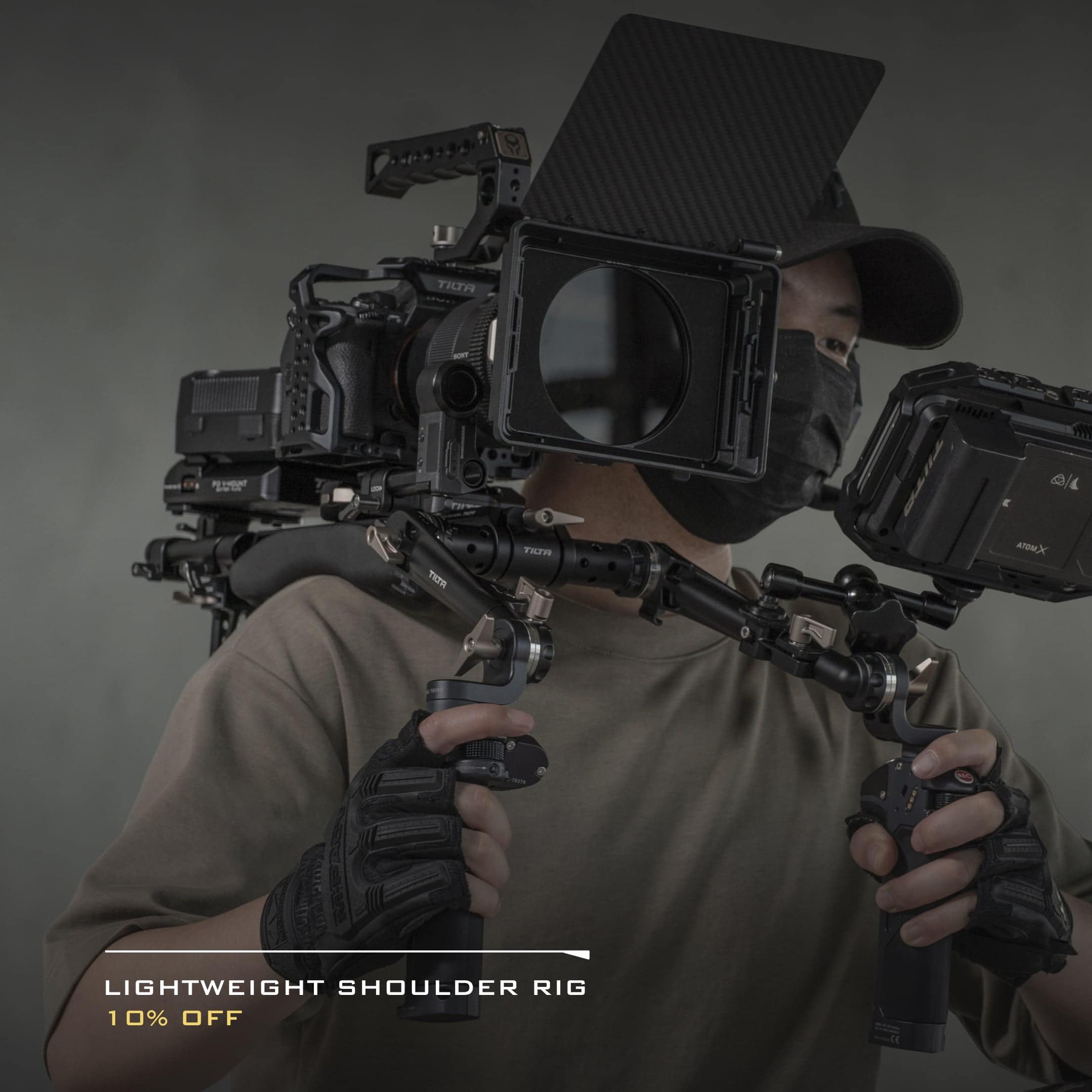 save on shoulder rig